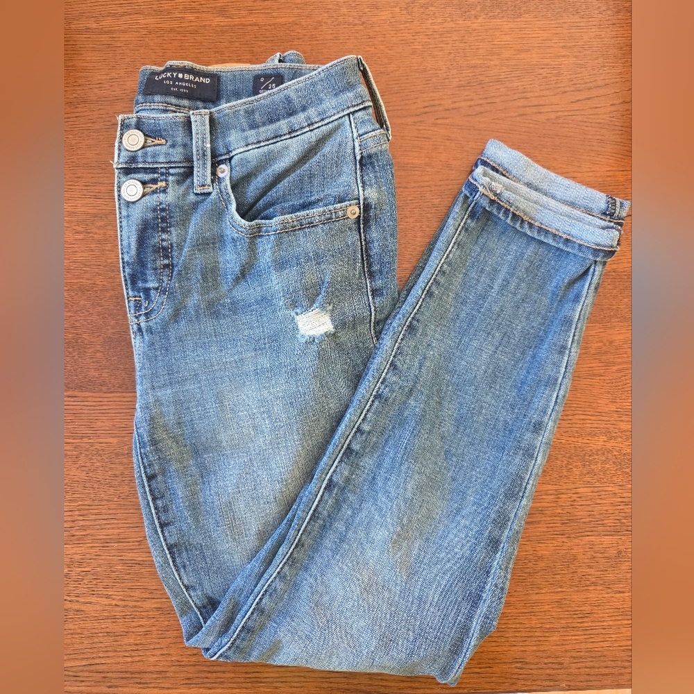 Lucky Brand Blue Skinny Jeans